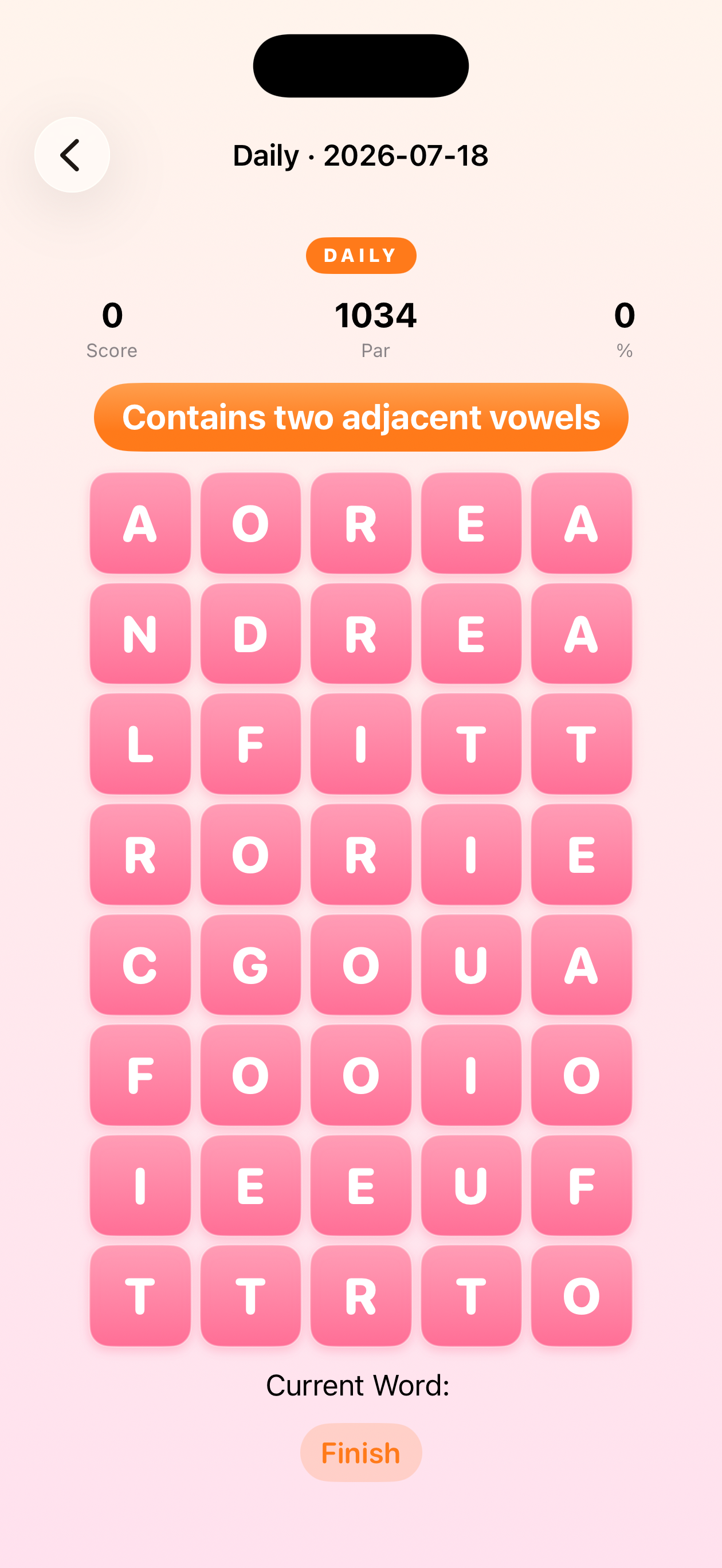 milliWords iphone screenshot 3